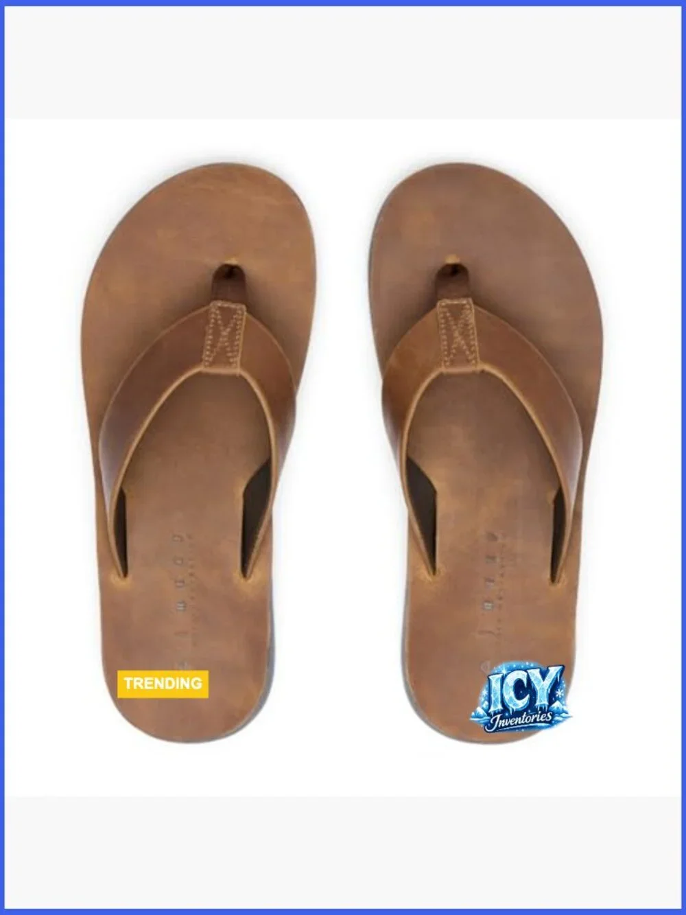 Men's Classic EVA Flip Flop Sandals Hook & Loop